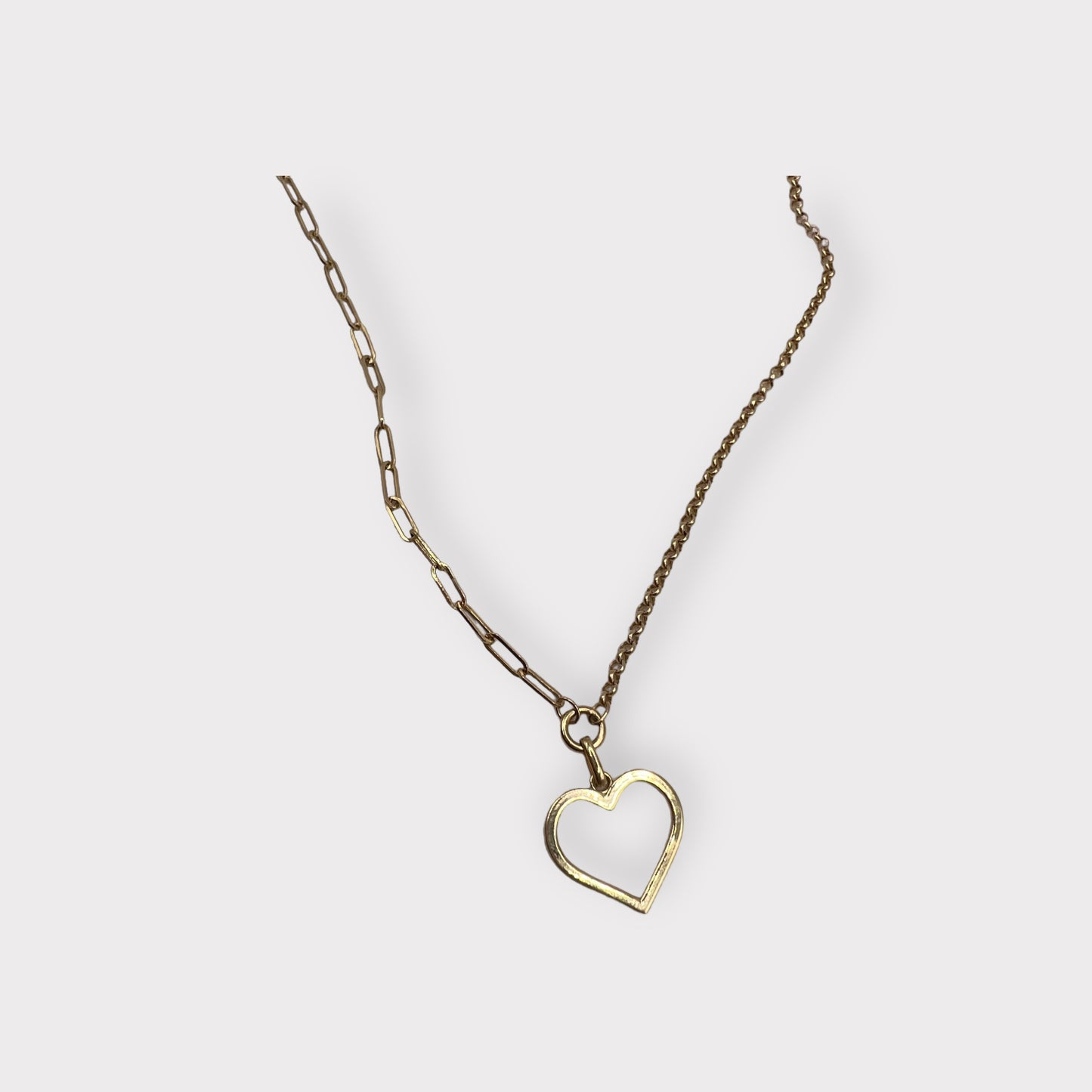 Collar de Corazon Italiano